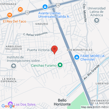 Nucleo Médico Victoria map