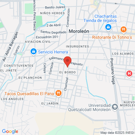 D' Ruben's Salón map