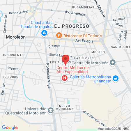 Centro Médico de Alta Especialidad map