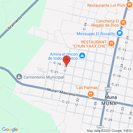 Barbershop La choza map