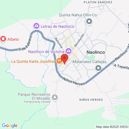 CEDIN NAOLINCO map