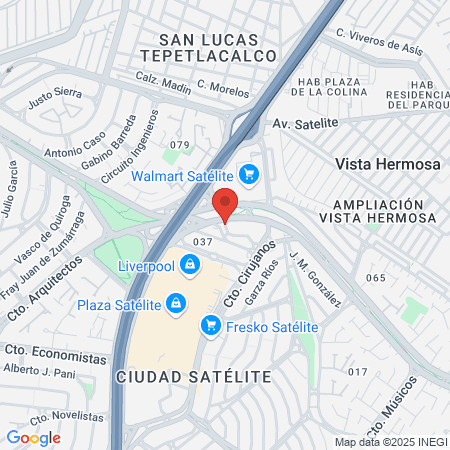 Hospital Rio de la Loza map