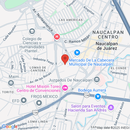 Hospital de Traumatología Lomas Verdes map