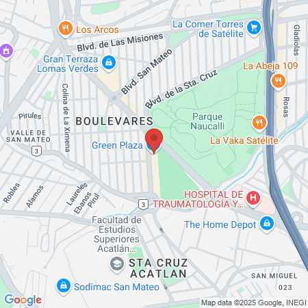 CRIS NAUCALPAN DE JUÁREZ map