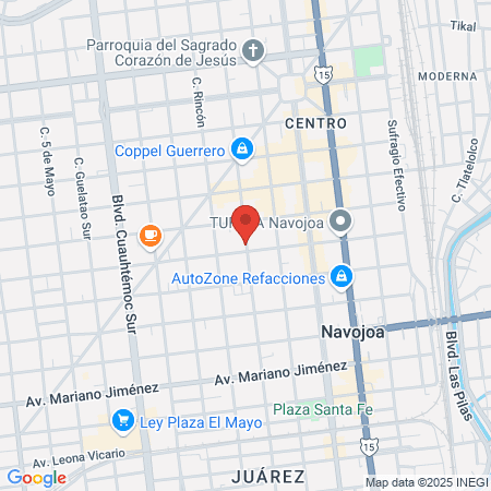 Dr. Mario Sosa Mora map