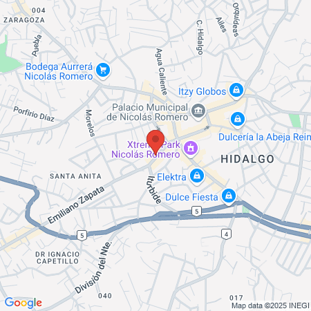 Mi Querida Barbería map