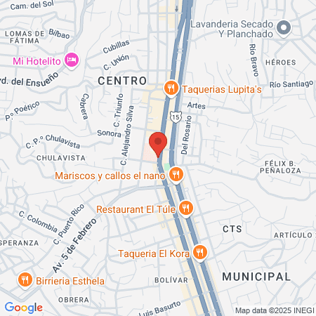 Capasits Nogales map