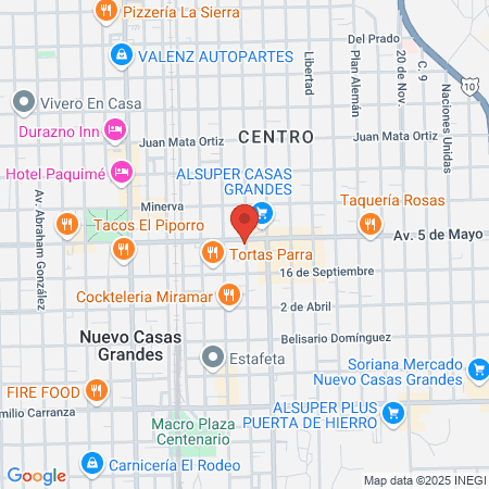 Barber shop la navaja map