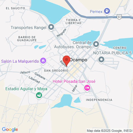 Temazcal Kokoxkali map