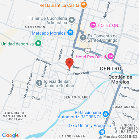 Oficina Dental Poblano map