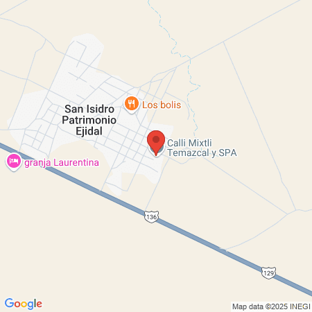 Calli Mixtli Temazcal y SPA map