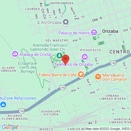 Depósito Casa Dental Orizaba map