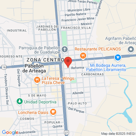 Depósito Dental "Francisco Villa". map