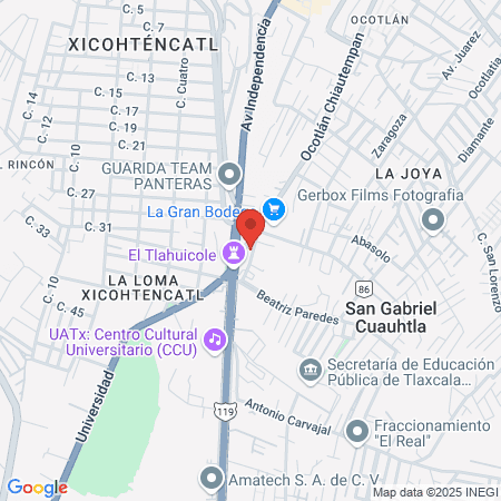 Gimnasio GH map