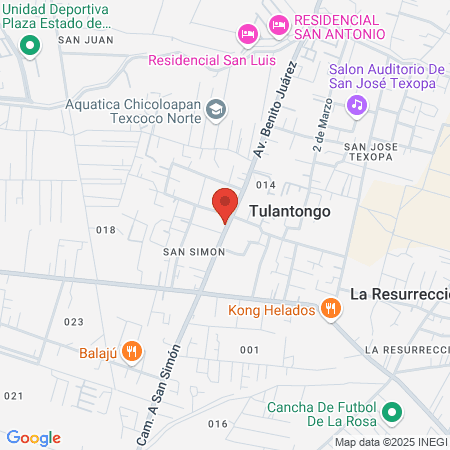 Barbería DREAM'S map