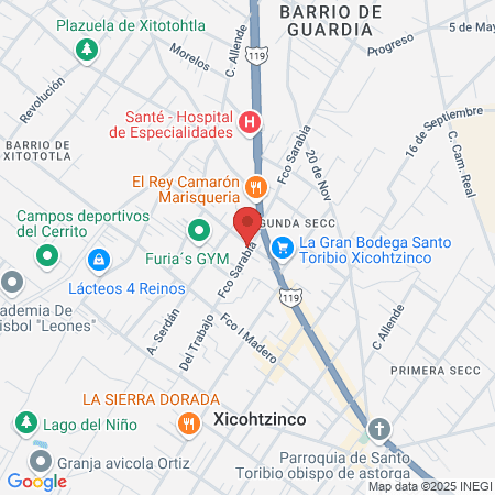 Strong Fitness Center map