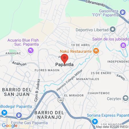 Tomografía Tajin map