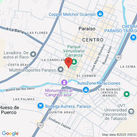 Estética Frezia map