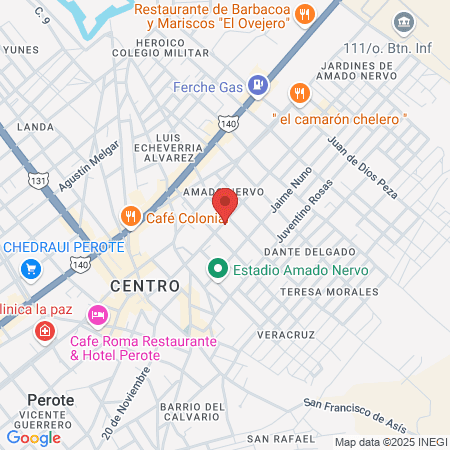 Beauty salon Andii cortes map
