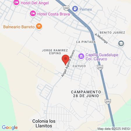 Salón de belleza Lupita map