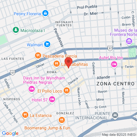 IntegralDent Dr. Carlos Israel Rodríguez map