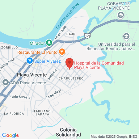 Doctor Aurelio Pérez Munive map