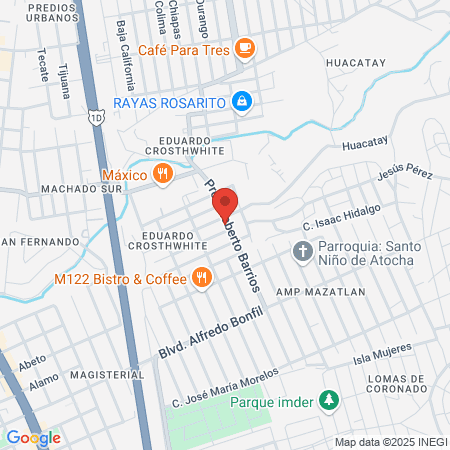 DR. JESUS MANUEL LOZANO map