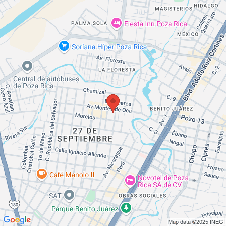 Barbería Orleanss map