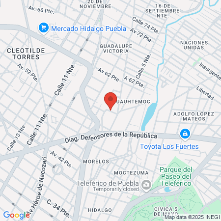 Barbería carranza map