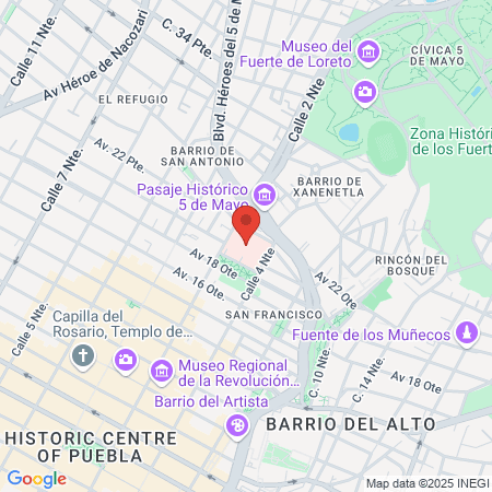 Sanatorio de los Ángeles S.A. de C.V. map