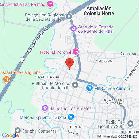 Clinica Maternidad D´ París map