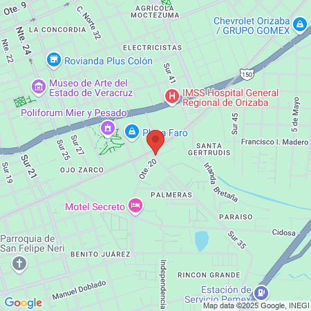 Studio y peluquería EVO map