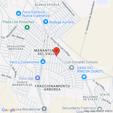 Héctor Jimenez salón map