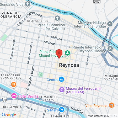 Montemayor barbershop map