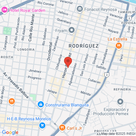 Perfect Smile Reynosa map