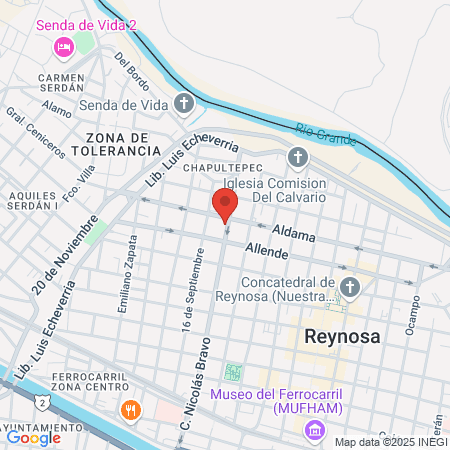 Dr. Fernando Alejandro Meillon Santa Ana map