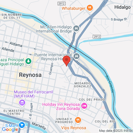 Centro Odontológico Garza Pichardo map