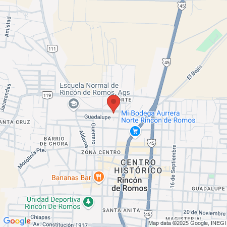 Barbería y Snearkers map