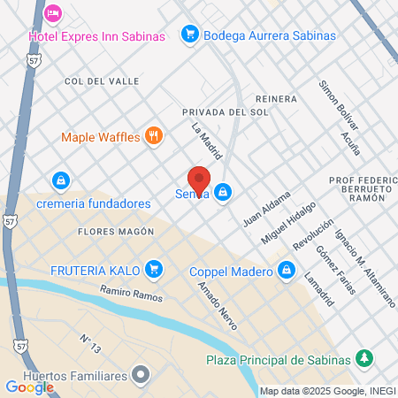 CMQ SABINAS map