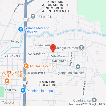 Peluquería map