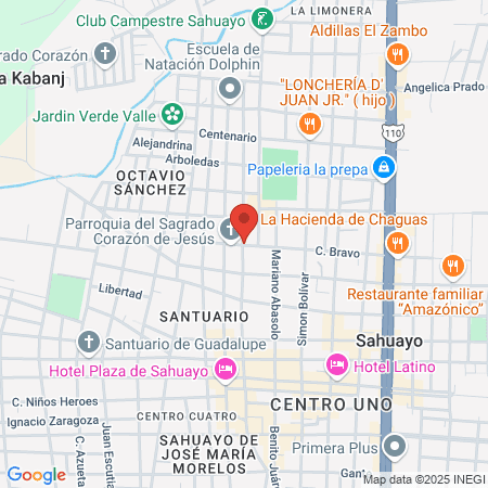 Enfermería y Cuidados NAVES map