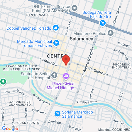 Sanatorio Guadalupano map