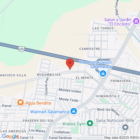 Brackets VeneMex Dental Salamanca map