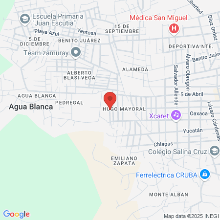 LASHES & BROWS SPA SALINA CRUZ OAXACA map
