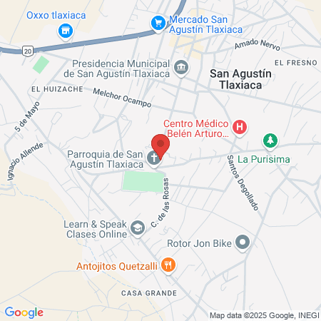 Temazcal Ollin Yolotl map