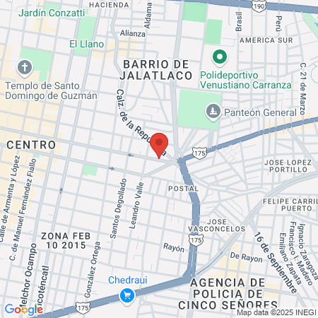 EBSA Dental Oaxaca map
