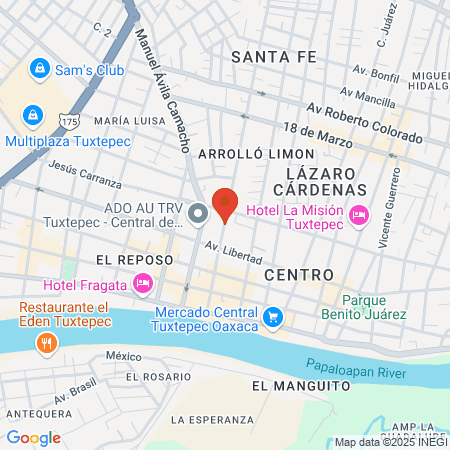 Sagrado Corazón map