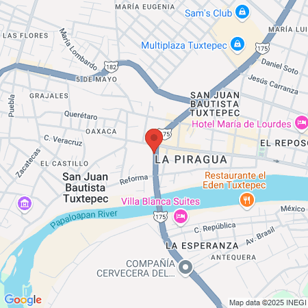 Clínica de Especialidades San Francisco map