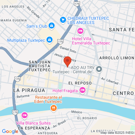 Fisioterapia Acastenco map