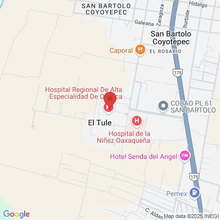 Dr. Fabián Tafoya Ramírez map